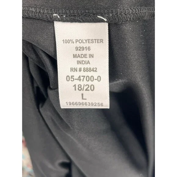 JUNE + VIE Women's Multicolor Boho Patchwork 3/4 Sleeve Shift Dress NWT 18/20 - Picture 5 of 7